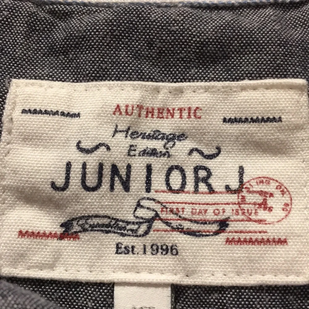 Debenham’s Junior J boys 1/4 button down polo shirt long sleeves size 3-4yrs